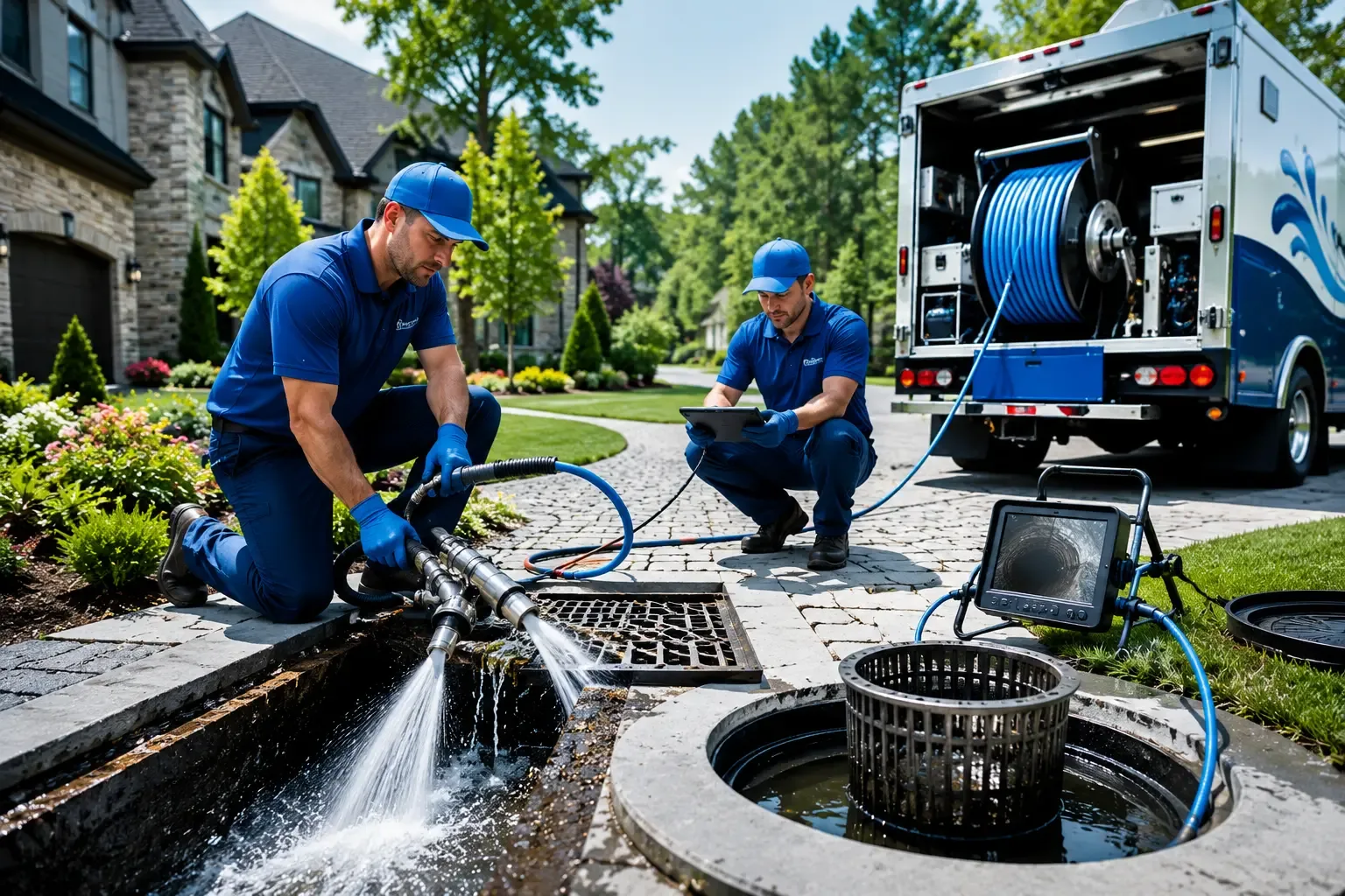 Local outdoor drain cleaning professionals in Los Alamos, CA