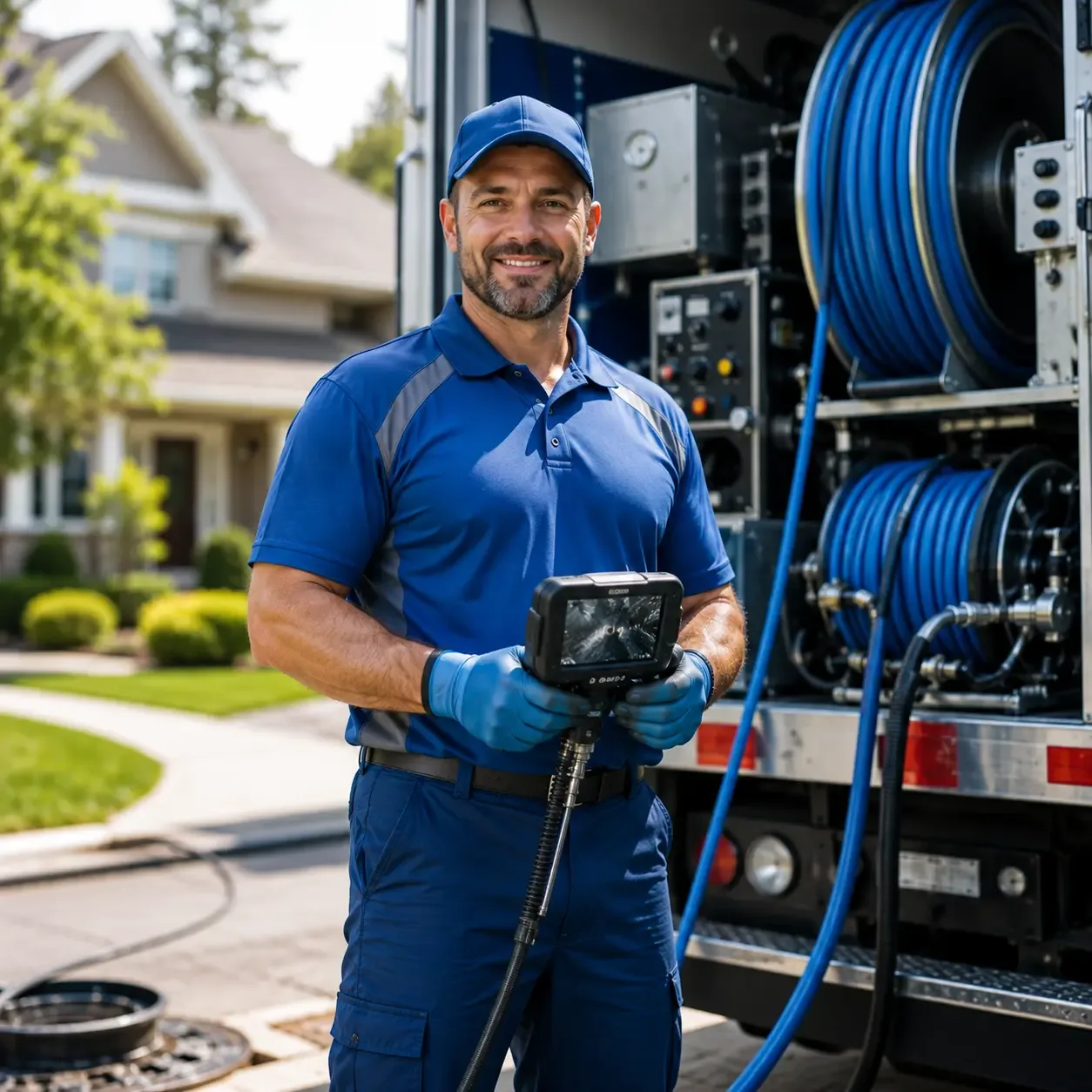 Local outdoor drain cleaning specialists in Los Alamos, CA